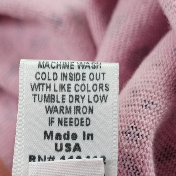 Monrow Cheetah Hot Pink Boyfriend Cutoff Long Sleeve Sweatshirt in Large - Picture 8 of 9